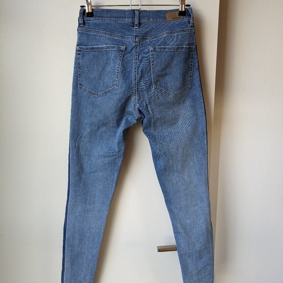 Garage High Rise Jeans w/ Side Stripe (Size: 7) - Picture 4 of 6